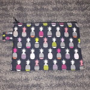 Mini pineapple makeup bag